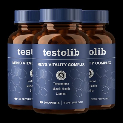 Testolib Men's Vitality Complex Produktflaschen